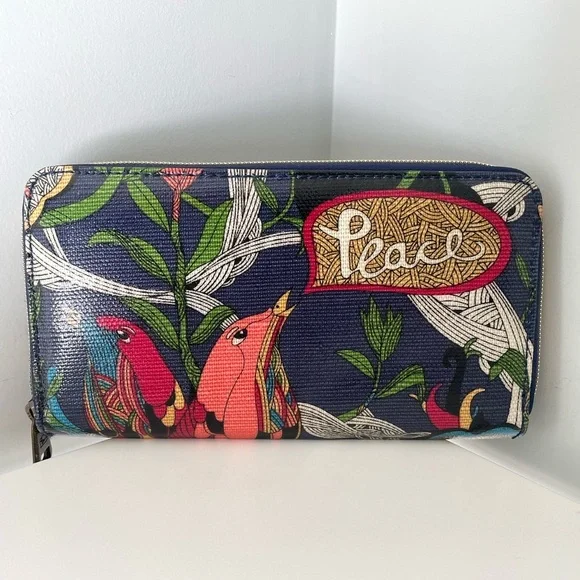 Sakroots Large zip Wallet - Picture 2 of 10